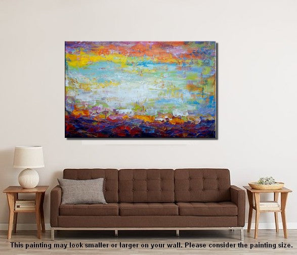 Wall Painting, Original Art, Landscape Painting, Large Art, Canvas Art, Wall Art, Original Artwork, Canvas Painting, Abstract Art, Art on Canvas 146-artworkcanvas