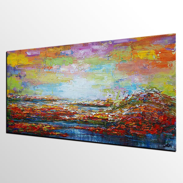 Wall Hanging, Abstract Art, Landscape Painting, Large Art, Canvas Art, Wall Art, Original Artwork, Canvas Painting, Modern Art, Art on Canvas 151-artworkcanvas