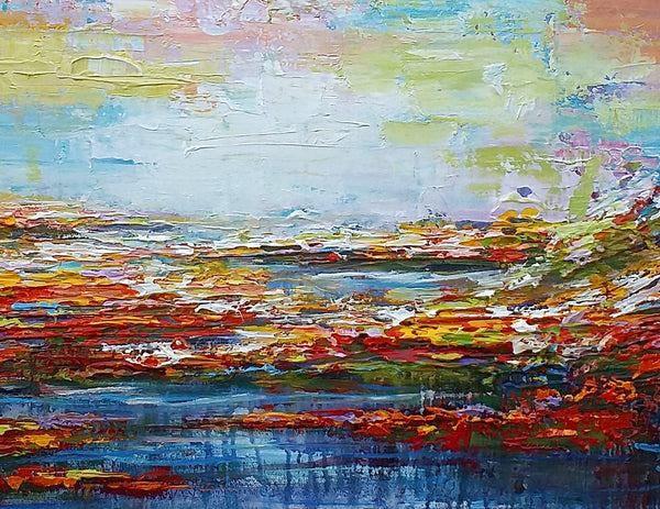 Wall Hanging, Abstract Art, Landscape Painting, Large Art, Canvas Art, Wall Art, Original Artwork, Canvas Painting, Modern Art, Art on Canvas 151-artworkcanvas