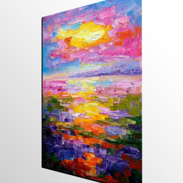Living Room Wall Art, Large Painting, Abstract Landscape Painting, Large Art, Canvas Art, Wall Art, Abstract Art, Wall Hanging, Modern Art-artworkcanvas