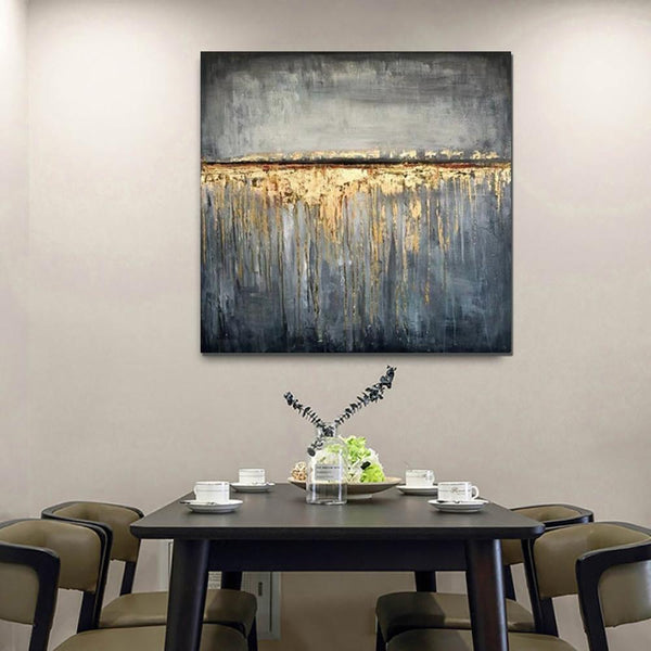 Extra Large Abstract Paintings on Canvas, Bedroom Wall Art Ideas, Simple Painting Ideas for Bedroom, Hand Painted Abstract Painting-artworkcanvas