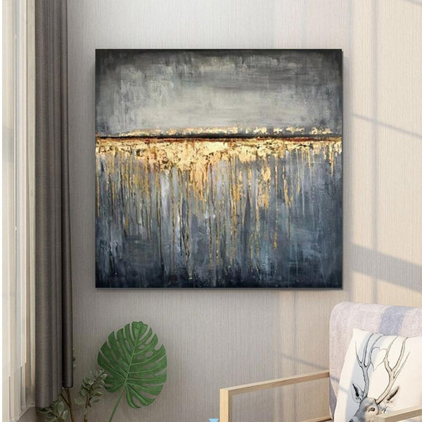 Extra Large Abstract Paintings on Canvas, Bedroom Wall Art Ideas, Simple Painting Ideas for Bedroom, Hand Painted Abstract Painting-artworkcanvas