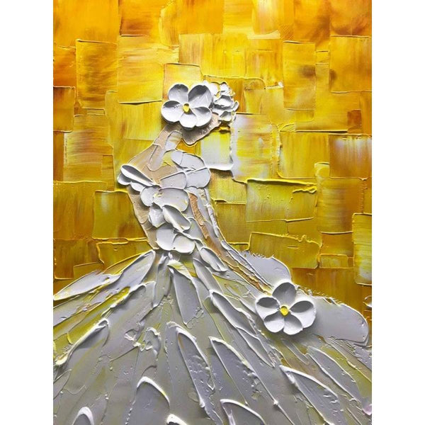 Modern Paintings, Contemporary Art, Texture Artwork, Palette Knife Canvas Paintings, Ballet Dancer Painting, Acrylic Painting Abstract-artworkcanvas