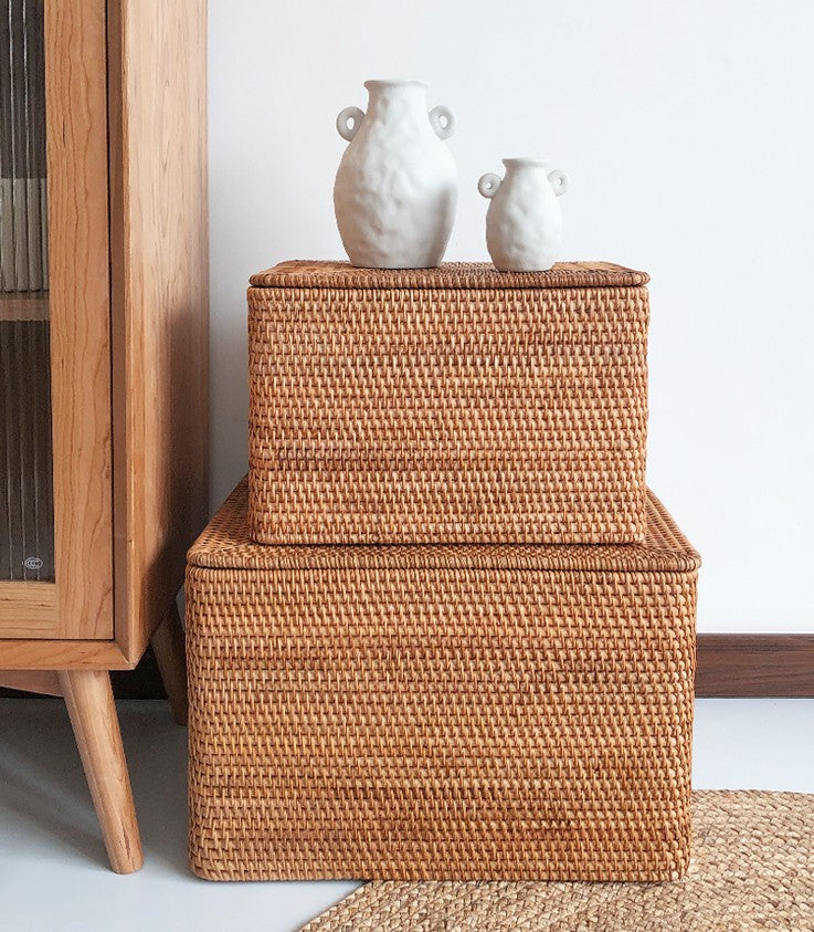 Extra Large Rectangular Storage Basket, Large Storage Baskets for