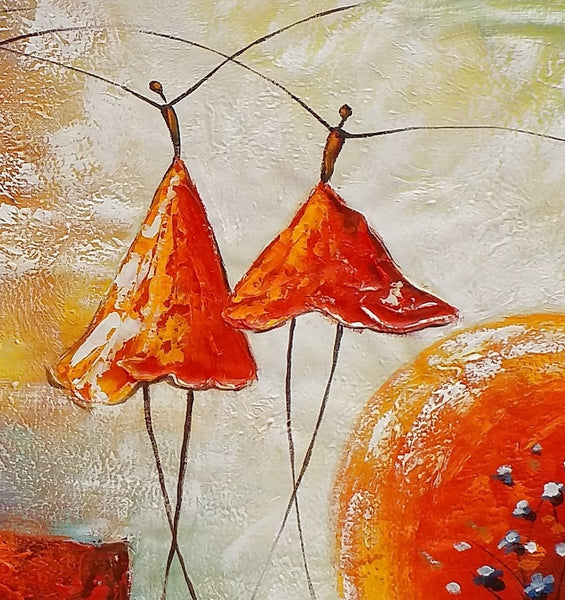 Simple Wall Art Ideas, Ballet Dancer Painting, Canvas Painting for Sale, Buy Abstract Painting Online, Acrylic Painting for Bedroom-artworkcanvas