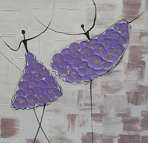 Simple Contemporary Paintings, Wall Art Painting, Buy Wall Art Online, Ballet Dancer Painting, Abstract Painting for Sale, Original Artwork-artworkcanvas