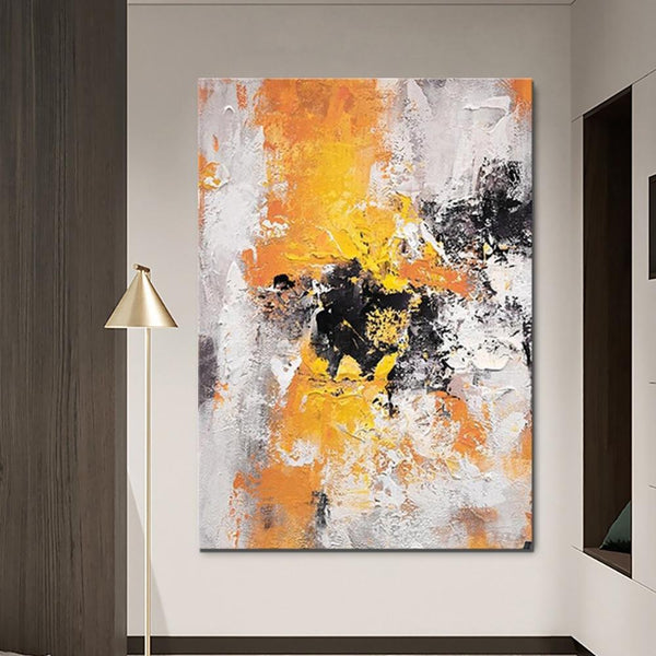 Abstract Acrylic Paintings for Living Room, Modern Contemporary Artwork, Buy Paintings Online, Heavy Texture Canvas Art-artworkcanvas