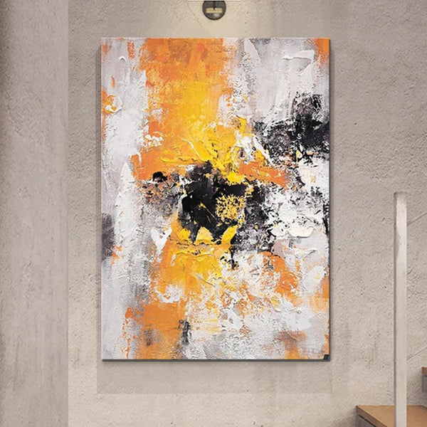 Abstract Acrylic Paintings for Living Room, Modern Contemporary Artwork, Buy Paintings Online, Heavy Texture Canvas Art-artworkcanvas