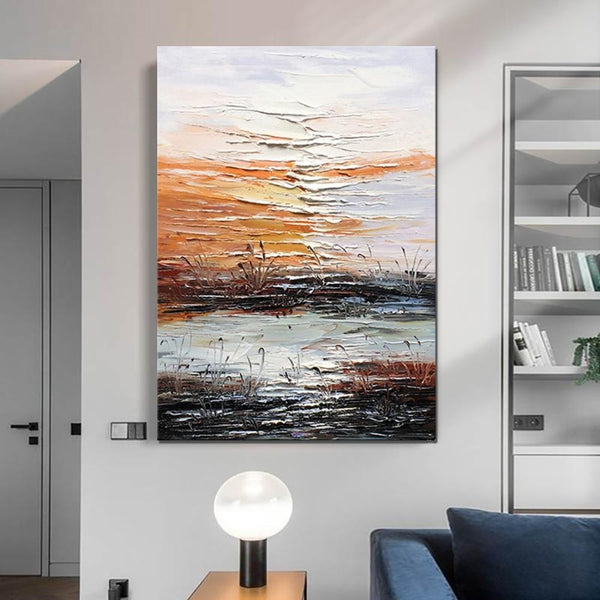 Abstract Canvas Painting, Modern Paintings for Living Room, Hand Painted Wall Art, Huge Painting for Sale-artworkcanvas