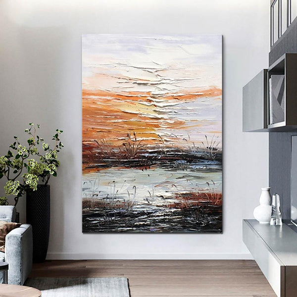 Abstract Canvas Painting, Modern Paintings for Living Room, Hand Painted Wall Art, Huge Painting for Sale-artworkcanvas