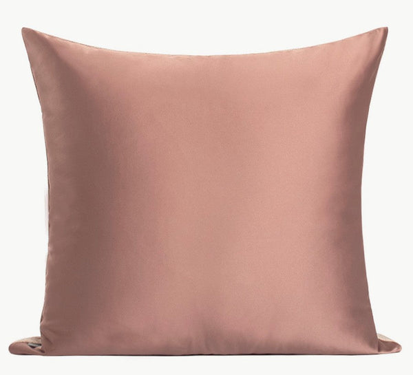 Pink Modern Sofa Throw Pillows, Large Decorative Throw Pillows for Couch, Abstract Contemporary Throw Pillow for Living Room-artworkcanvas