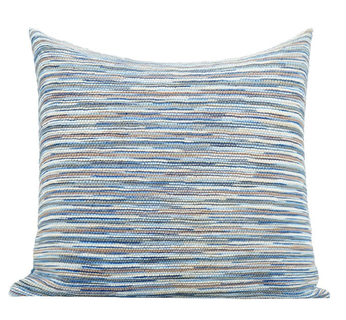 Abstract Blue Modern Sofa Pillows, Large Decorative Throw Pillows