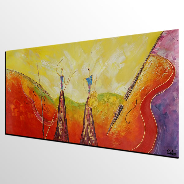 Acrylic Art, Abstract Art, Large Art, Singer Music Painting, Modern Art, Contemporary Art-artworkcanvas