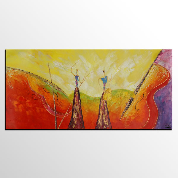 Acrylic Art, Abstract Art, Large Art, Singer Music Painting, Modern Art, Contemporary Art-artworkcanvas