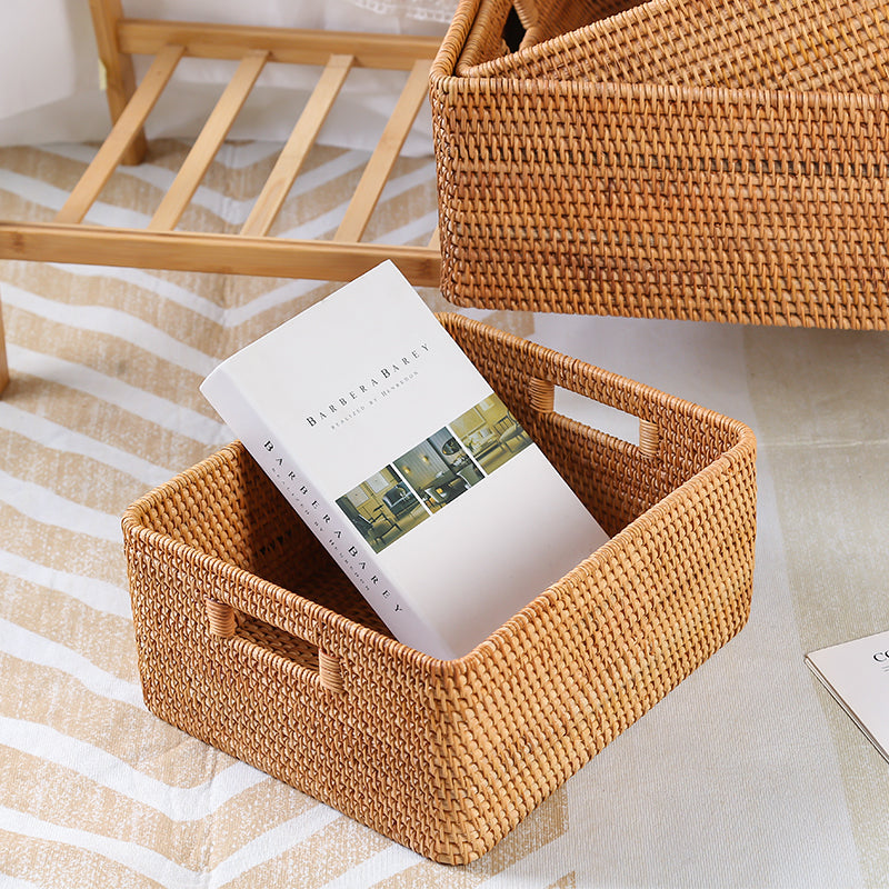 Extra Large Rectangular Storage Basket, Large Storage Baskets for