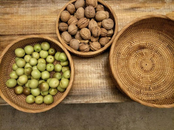 Round Stoarge Basket, Storage Basket for Food, Small Storage Baskets, Woven Storage Baskets, Rattan Storage Baskets, Kitchen Storage Baskets-artworkcanvas