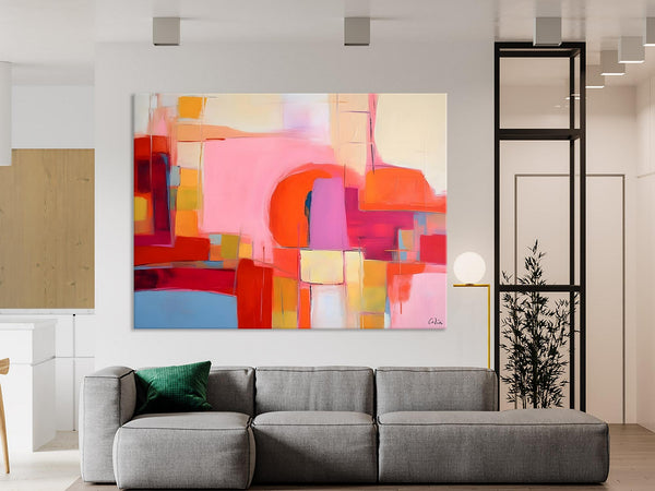 Living Room Abstract Paintings, Hand Painted Canvas Paintings, Original Modern Wall Art Paintings, Modern Acrylic Paintings on Canvas-artworkcanvas