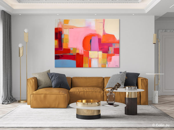 Living Room Abstract Paintings, Hand Painted Canvas Paintings, Original Modern Wall Art Paintings, Modern Acrylic Paintings on Canvas-artworkcanvas