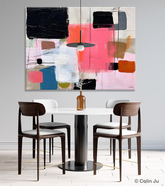 Contemporary Abstract Art, Bedroom Canvas Art Ideas, Simple Modern Art, Large Original Paintings for Sale, Buy Large Paintings Online-artworkcanvas