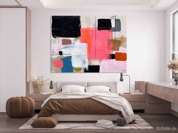 Contemporary Abstract Art, Bedroom Canvas Art Ideas, Simple Modern Art, Large Original Paintings for Sale, Buy Large Paintings Online-artworkcanvas