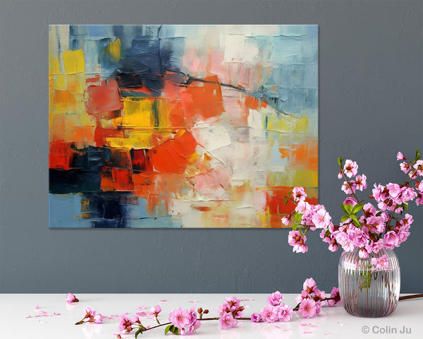 Simple Abstract Painting for Dining Room, Modern Paintings for Living Room, Original Contemporary Modern Art Paintings, Bedroom Wall Art Ideas-artworkcanvas