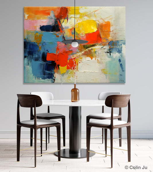 Abstract Acrylic Paintings for Living Room, Original Modern Contemporary Artwork, Buy Paintings Online, Oversized Canvas Artwork-artworkcanvas