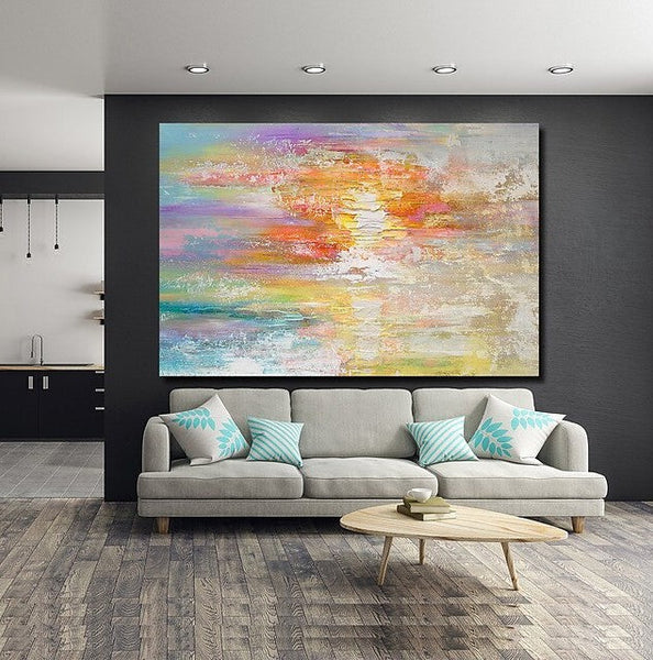 Wall Art Paintings, Simple Modern Art, Simple Abstract Painting, Large Paintings for Bedroom, Buy Paintings Online-artworkcanvas