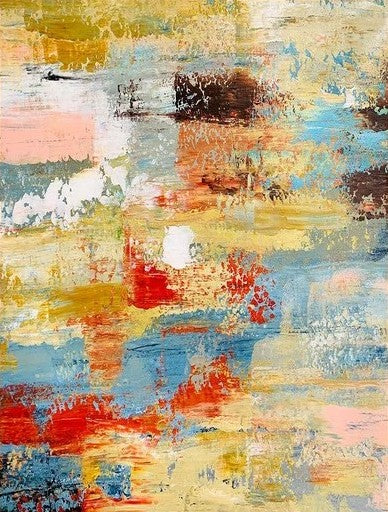 Contemporary Modern Art Paintings, Simple Modern Art, Living Room Wall Art Ideas, Palette Knife Paintings, Large Modern Art Ideas-artworkcanvas