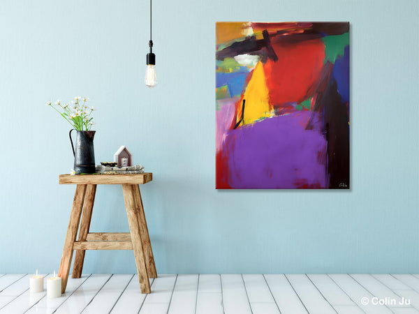 Abstract Painting on Canvas, Extra Large Abstract Painting for Living Room, Large Original Abstract Wall Art, Contemporary Acrylic Paintings-artworkcanvas
