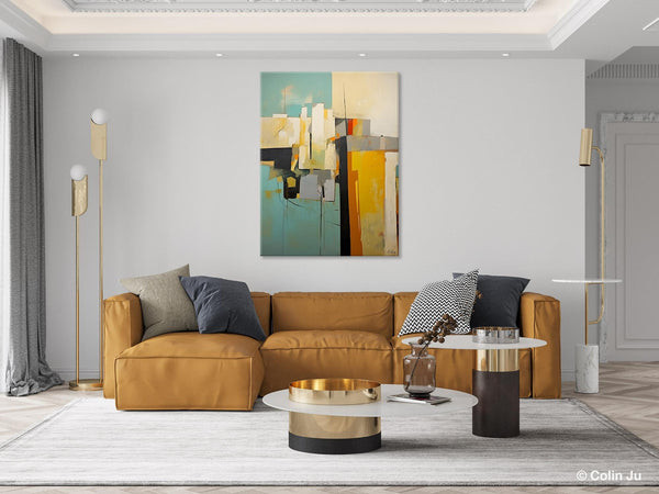 Abstract Paintings, Large Contemporary Wall Art, Extra Large Paintings for Living Room, Heavy Texture Canvas Art, Original Modern Painting-artworkcanvas