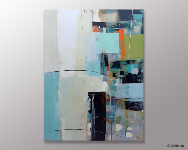 Abstract Wall Paintings, Large Contemporary Wall Art, Extra Large Paintings for Bedroom, Hand Painted Canvas Art, Original Modern Painting-artworkcanvas