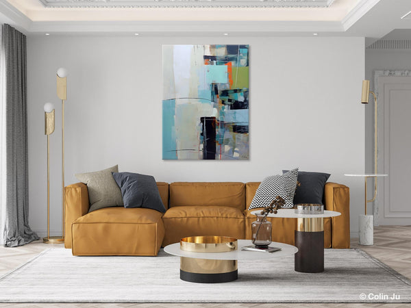 Abstract Wall Paintings, Large Contemporary Wall Art, Extra Large Paintings for Bedroom, Hand Painted Canvas Art, Original Modern Painting-artworkcanvas