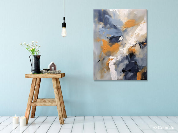 Contemporary Acrylic Paintings on Canvas, Large Wall Art Paintings for Bedroom, Oversized Abstract Wall Art Paintings, Original Abstract Art-artworkcanvas