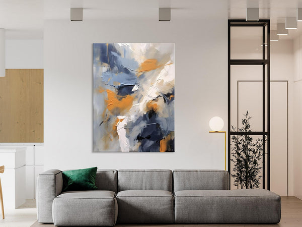 Contemporary Acrylic Paintings on Canvas, Large Wall Art Paintings for Bedroom, Oversized Abstract Wall Art Paintings, Original Abstract Art-artworkcanvas