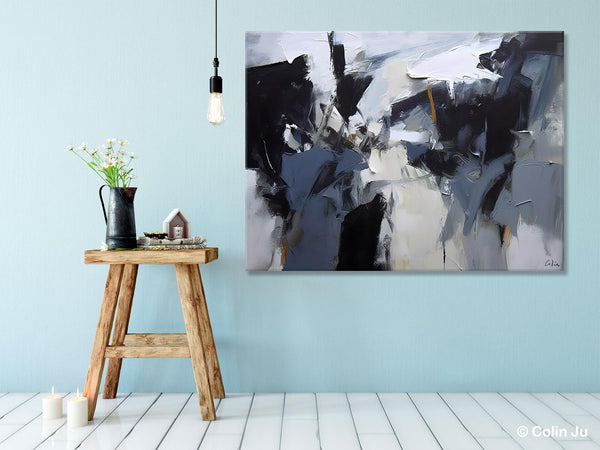 Simple Canvas Art, Contemporary Painting on Canvas, Extra Large Wall Art Paintings, Original Canvas Art for sale, Simple Abstract Paintings-artworkcanvas