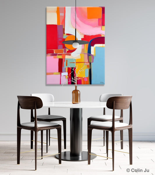 Simple Modern Wall Art, Oversized Contemporary Canvas Art, Original Abstract Paintings, Extra Large Acrylic Painting for Living Room-artworkcanvas