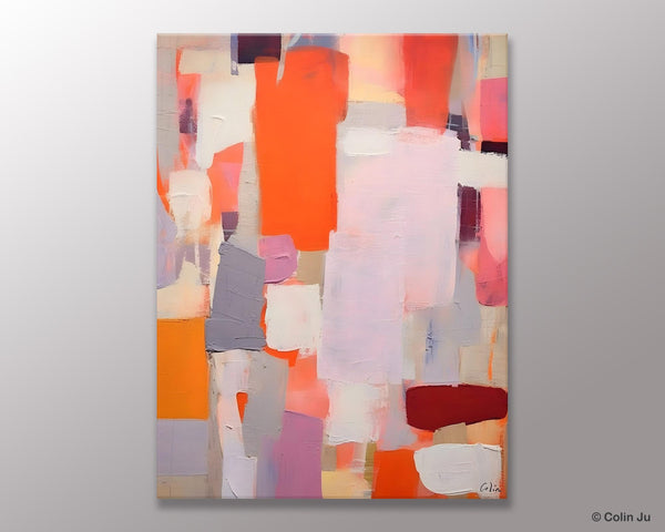 Abstract Wall Paintings, Heavy Texture Canvas Art, Large Contemporary Wall Art, Extra Large Paintings for Bedroom, Original Modern Painting-artworkcanvas