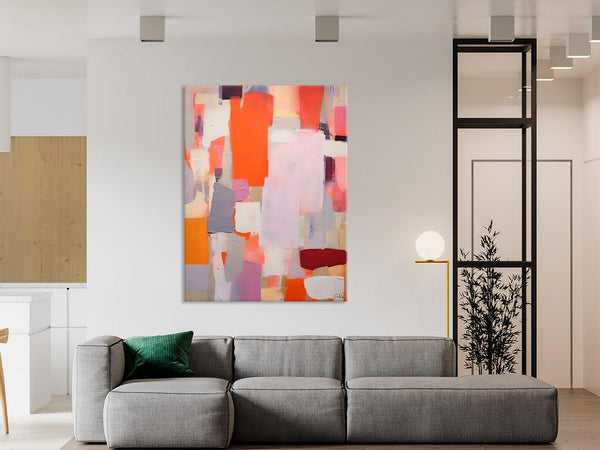 Abstract Wall Paintings, Heavy Texture Canvas Art, Large Contemporary Wall Art, Extra Large Paintings for Bedroom, Original Modern Painting-artworkcanvas
