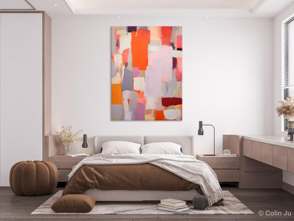 Abstract Wall Paintings, Heavy Texture Canvas Art, Large Contemporary Wall Art, Extra Large Paintings for Bedroom, Original Modern Painting-artworkcanvas