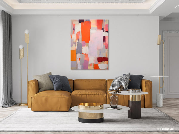 Abstract Wall Paintings, Heavy Texture Canvas Art, Large Contemporary Wall Art, Extra Large Paintings for Bedroom, Original Modern Painting-artworkcanvas