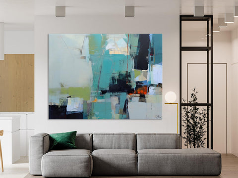 Oversized Canvas Paintings, Original Abstract Art, Large Wall Art Ideas for Living Room, Hand Painted Canvas Art, Contemporary Acrylic Art-artworkcanvas