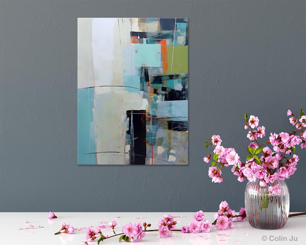 Abstract Wall Paintings, Large Contemporary Wall Art, Extra Large Paintings for Bedroom, Hand Painted Canvas Art, Original Modern Painting-artworkcanvas