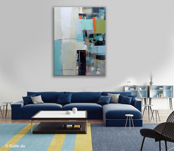 Abstract Wall Paintings, Large Contemporary Wall Art, Extra Large Paintings for Bedroom, Hand Painted Canvas Art, Original Modern Painting-artworkcanvas