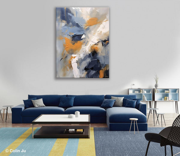 Contemporary Acrylic Paintings on Canvas, Large Wall Art Paintings for Bedroom, Oversized Abstract Wall Art Paintings, Original Abstract Art-artworkcanvas