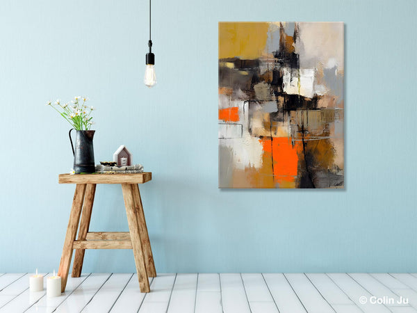 Acrylic Painting on Canvas, Modern Paintings, Extra Large Paintings for Dining Room, Large Contemporary Wall Art, Original Abstract Painting-artworkcanvas