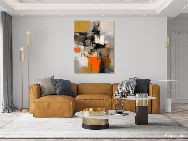 Acrylic Painting on Canvas, Modern Paintings, Extra Large Paintings for Dining Room, Large Contemporary Wall Art, Original Abstract Painting-artworkcanvas