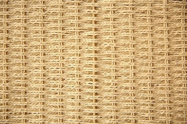 Woven Straw Storage Basket with Linen Lining, Storage Basket for Food, Rectangle Storage Basket for Kitchen-artworkcanvas