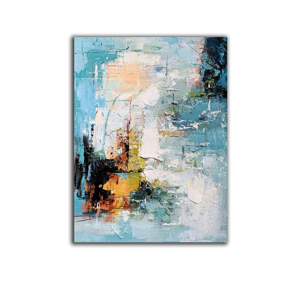 Extra Large Acrylic Painting, Modern Contemporary Abstract Artwork, Simple Modern Art, Living Room Wall Art Painting, Palette Knife Paintings-artworkcanvas