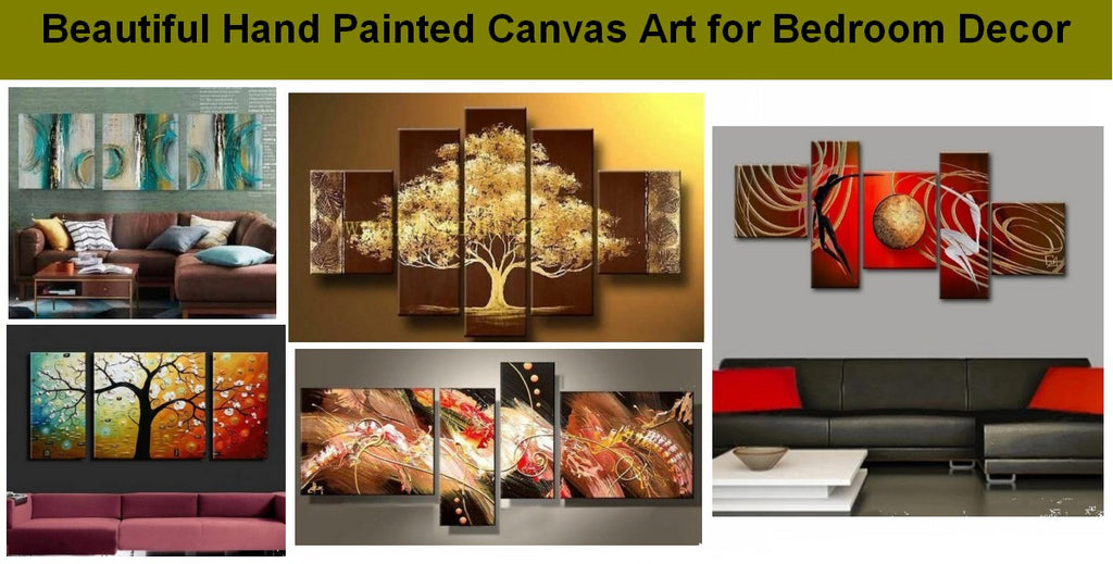 Living Room Wall Art Paintings Modern Canvas Painting for Bedroom Hand Painted Abstract Artwork, Modern Living Room Wall Art Ideas, Simple Modern Painting Ideas, Hand Painted Canvas Art