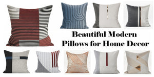 Modern Sofa Pillows, Decorative Modern Throw Pillows, Modern Throw Pillows for Couch, Gray Modern Pillows, Decorative Throw Pillows for Living Room